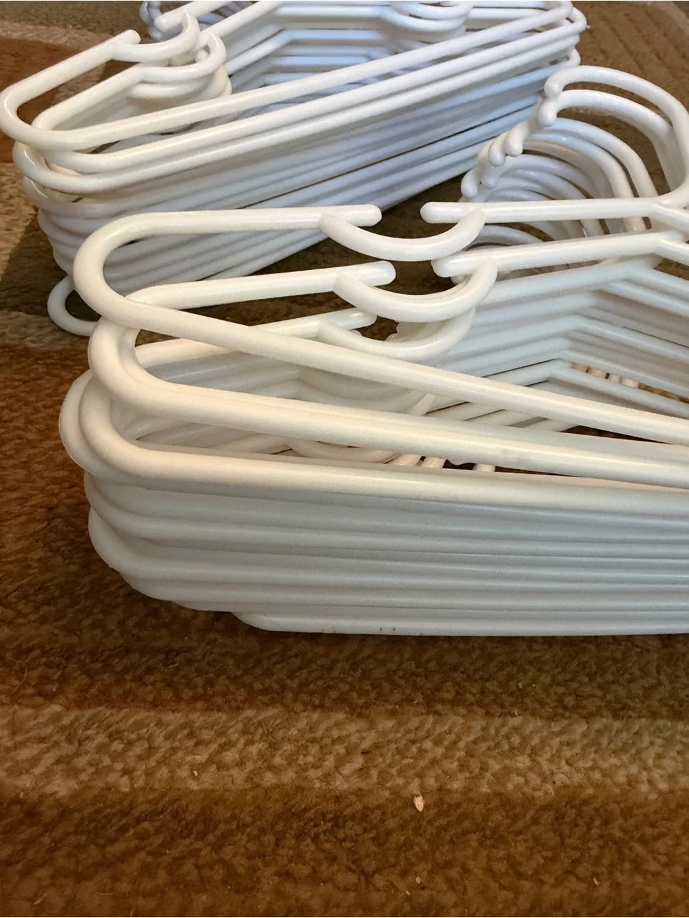 Kids Baby Toddler Plastic Hanger - Lot of 55